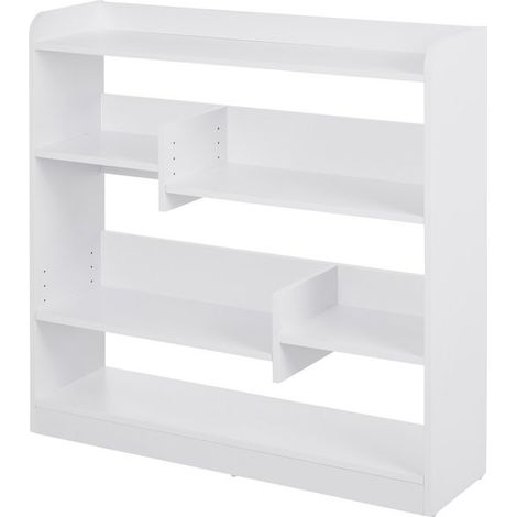 Bibliothèque étagère BONNIE blanche (1/5)