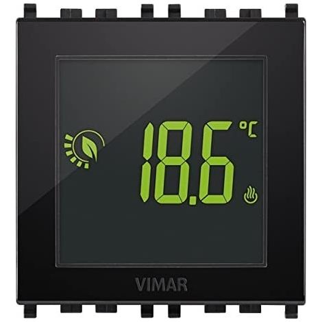 02950 Termostato Touch 2M 120-230V Nero (1/2)