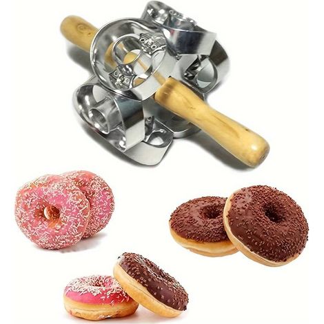 Moules à beignets, moules à gâteaux, styles variés, presse à biscuits, machine à bagels, moules à beignets (1/5)