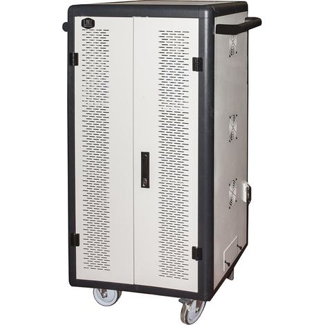 Link Link Accessori LKSCA45 portable device management cart& cabinet Carrello per la gestione dei dispositivi portatili Nero, Grigio (1/4)