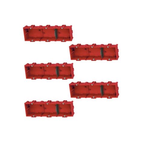 Legrand - Batibox - Bou00eete u00e0 sceller 3 postes Hor/vert - Ru00e9f. : 080143x5 (1/4)