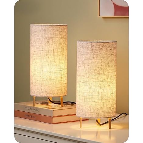Lampes de Table, Abat-Jour en Lin (1/5)
