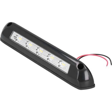 Barre lumineuse LED RV pour auvent de porche, étanche, 10 perles, universelle, éclairage extérieur camping-car 12V/24V (1/5)