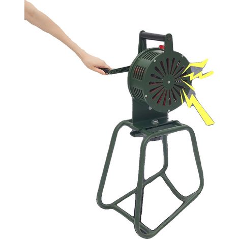 Notfall-Sirene, 125 dB Geräuschpegel, 1000 m Übertragungsdistanz, manuelle Kurbelbetätigung, Aluminiumlegierung Konstruktion, 23 cm Durchmesser (1/5)