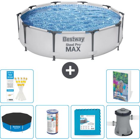 Bestway Steel Pro MAX Rund - 305x76 cm - 7-teilig S146