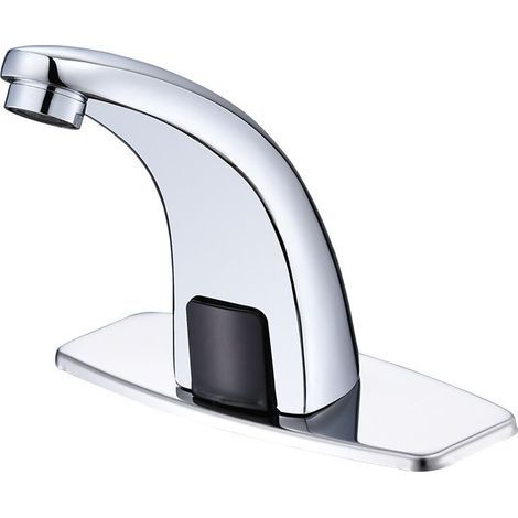 Robinet d'Induction du Robinet à Eau tout cuivre simple et froid capteur à chasse d'eau chaude et froide salle de bain de salle de bain maison (seulement de l'eau froide)