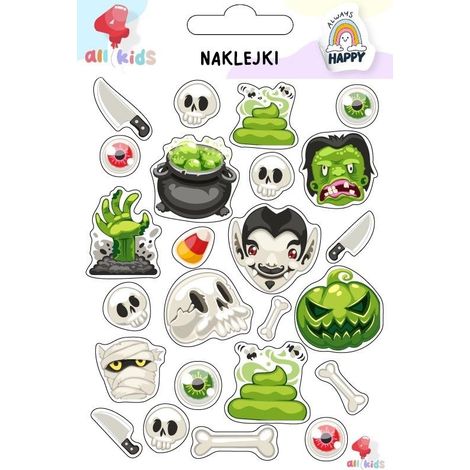 Autocollants d'Halloween pour enfants 1