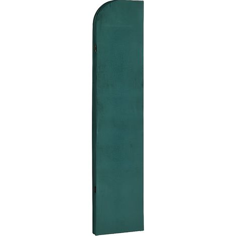 Paravento 120 x 180 cm in Velluto tinta unita Verde - VELVET