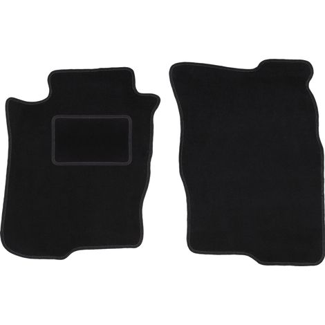 Tappetini anteriori per auto: Mitsubishi 3000GT coupé (1994-2001) neri (1/5)