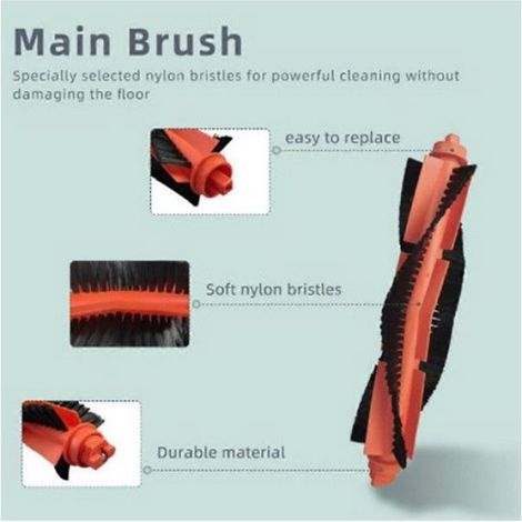 14 accessoires pour aspirateur Karcher RCV 3 : brosse principale, filtre de nettoyage, accessoires ultra-résistants (1/5)