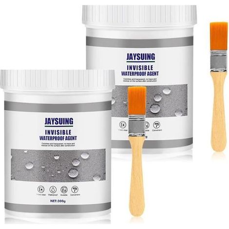 600g Agent Anti-Fuite Étanche,Waterproof Anti-Leakage Agent, Liquide Étanchéité Transparent, Réparation des Murs, Agent Anti-Fuite (1/4)
