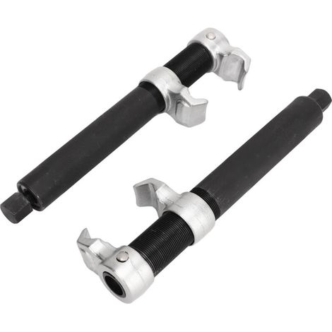 Lot de 2 compresseurs à ressort hélicoïdal robustes et résistants de 23 mm à 280 mm, compresseur de ressort de jambe de force universel pour voitures (1/5)