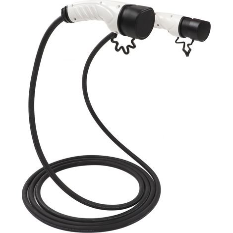 Typ 2 IEC 62196 EV-Ladegerätadapter mit 5 m Kabel, 250 V 32 A 7,2 kW einphasig, IP55 wasserdicht, Tesla-kompatibler Ersatz (1/5)