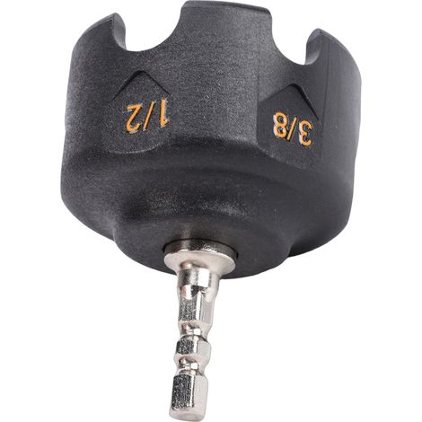 Outil de perçage pour écrous à tige hexagonale, douille et tournevis pour tige filetée de 1/4 po, 3/8 po et 1/2 po (1/5)