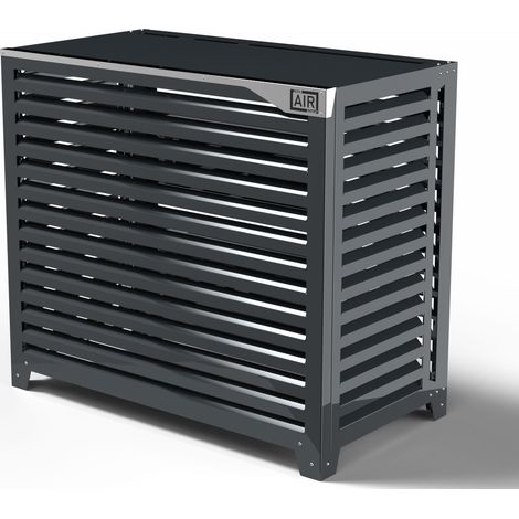 Cover Pompa di Calore 135x74x112 cm a Terra Indipendente Big Blade XXL Antracite