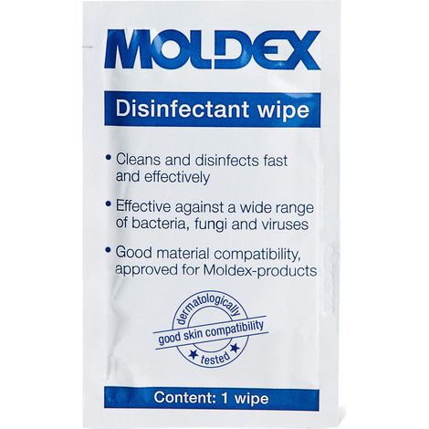 40 LINGETTES DÉSINFECTANTES - MOLDEX - 998101