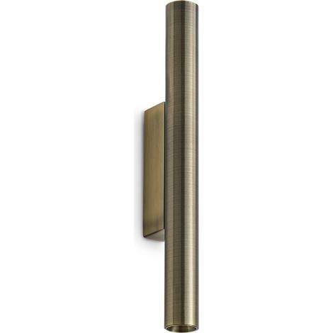 Ideal Lux LOOK Applique murale 30 cm, éclairage vers le haut et vers le bas, laiton, 2 LED 900 lm 3000 K (1/2)