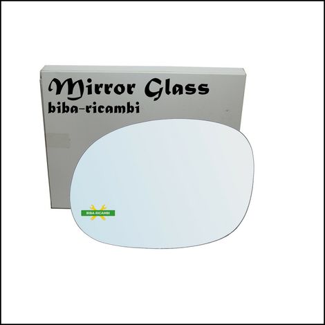 Vetro specchio nudo adesivo lato sx-guidatore per citroen c3 i (fc) 2002 (1/5)