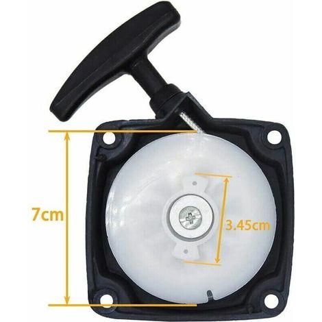 2ps Lanceur + Mitnehmerplatte pour Débroussailleuse Red Fox Tarus Fuxtec Timbertech BC52, BC520 (1/3)