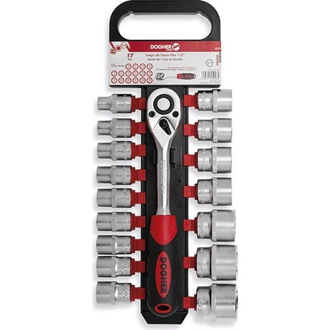 Set mit 17 Stk. Innensechskant 1/2 DOGHER 531-072
