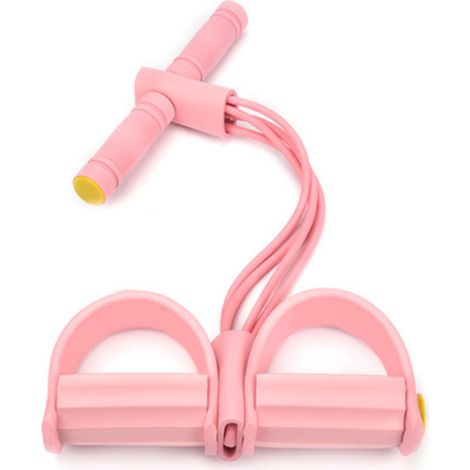 Bande de résistance multifonction pour pédales, corde de tension élastique pour le yoga, corde de tension en latex naturel, équipement de fitness pour l'entraînement minceur et l'étirement des abdomin (1/5)
