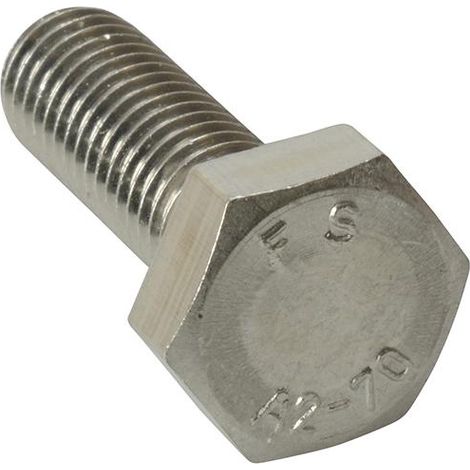 ForgeFix 5HTSS1230 High Tensile Set Screw ZP M12 x 30mm Bag 5 FORHTSS1230M (1/3)
