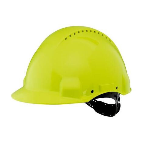 Casco protettivo da lavoro Ardon, verde neon fluorescente