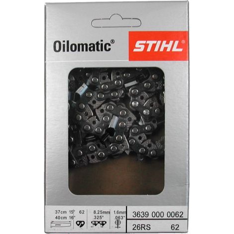 Chaîne tronçonneuse Stihl Rapid Super 330 mm argent 62 maillons (1/2)