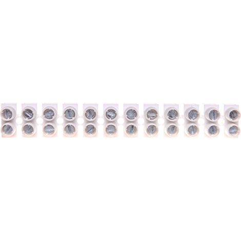 Morsettiera a 12 piste 16 mm2 bianca LTA 12-16.0b 22612216