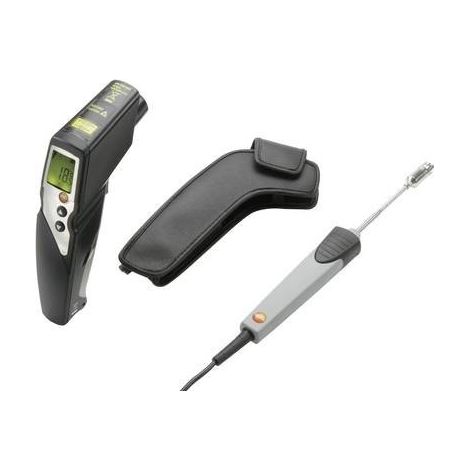 testo 830 T4 Set Termometro a infrarossi Ottica 30:1 -30 - +400 °C Misurazione a contatto (1/2)