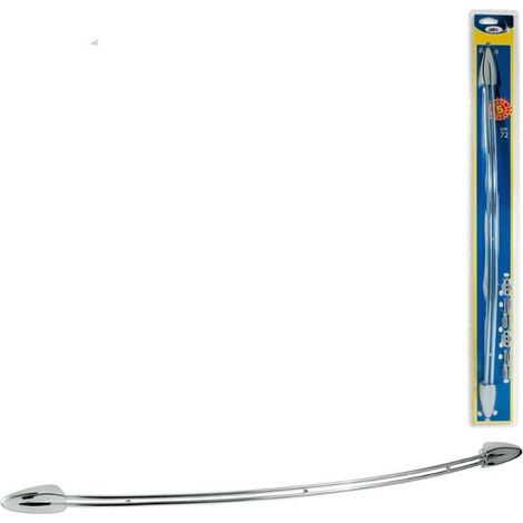 Barra portasciugamani da parete Glaciar cromato 72 cm (1/2)