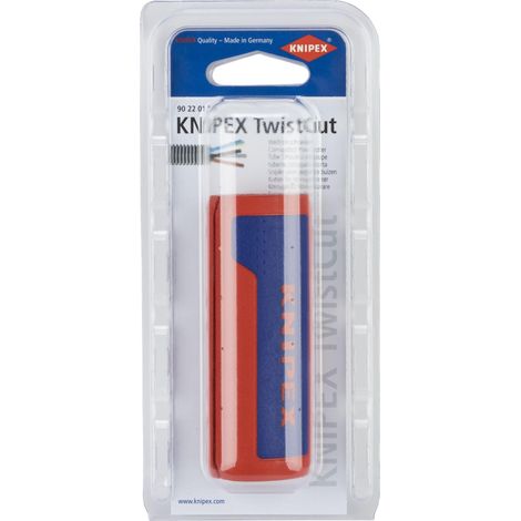 KNIPEX 90 22 01 SB TwistCut® Tagliatubo per tubi ondulati 100 mm