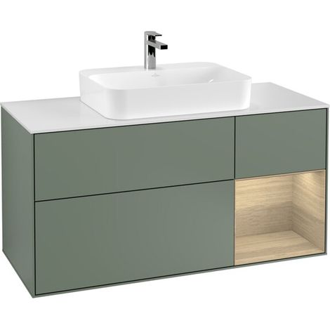 Villeroy & Boch G421PCGM Meuble sous-lavabo Finion G42 (1/2)