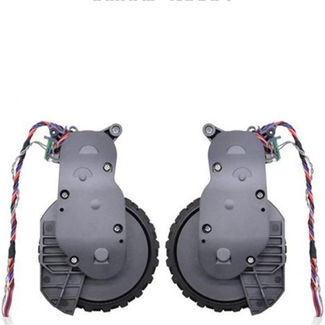 Satz mit 2 Antriebsrädern, kompatibel mit den Modellen Roborock S5 Max, S7, S6 Pure, S6 MaxV, E4, E5 und S7 Pro Ultra. Transporträder für Staubsauger, linkes Rad + rechtes Rad.