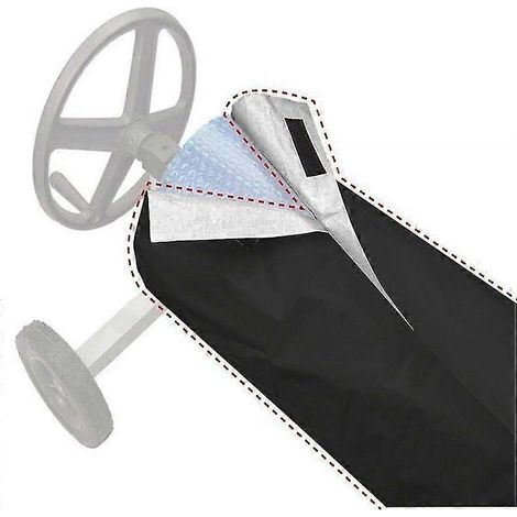 Bâche de piscine en rouleau, accessoires pour bâche de piscine, bâche extérieure beige imperméable pour protéger votre piscine et votre piscine solaire (1/5)