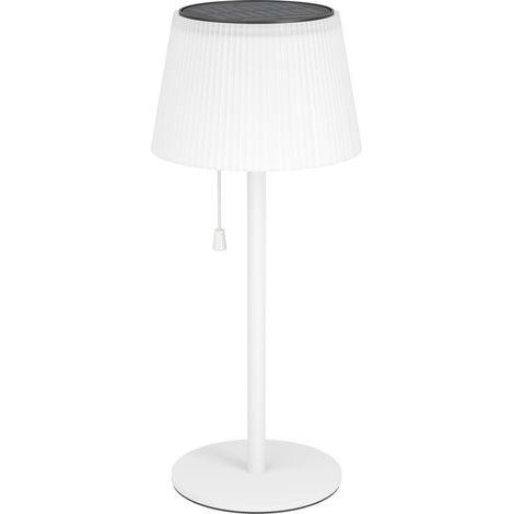 Lampada Ricaricabile Moderna Scordiano Acciaio Bianco Led 2,3W 220Lm Ip44