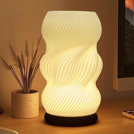 Lampe de chevet tricolore, 9 niveaux de luminosité, idéale pour présenter des bouquets ou décorer un bureau dans le salon - 1 pièce