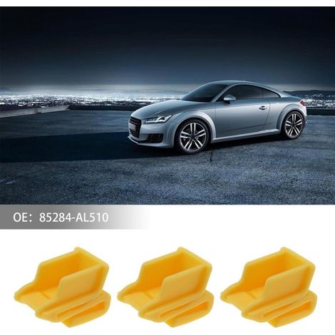 Lot de 10 clips de fixation pour pare-chocs arrière de voiture 85284-AL510 compatibles avec pare-chocs Qashqai Attaches en plastique Jaune Pièces de réparation automobiles (1/5)