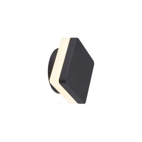 VISION-EL - Applique Murale LED Gris 8W 3000 K