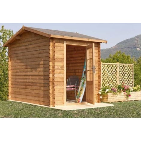 Casetta Da Giardino In Legno Ilaria 200 x 300 cm Losa Legnami - Casetta con Grondaia