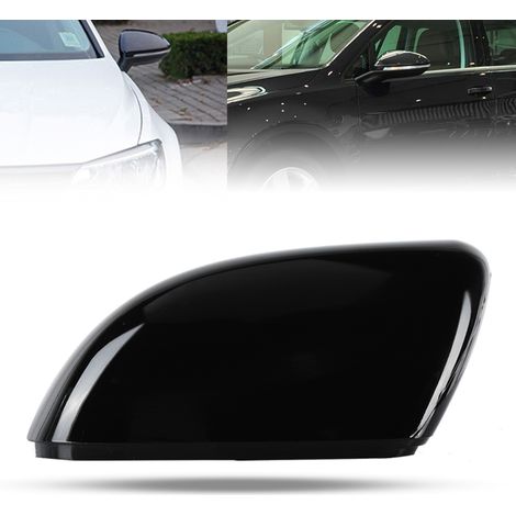 Linker Außenspiegel, schwarz, glänzende Zierabdeckung/Gehäuse für Auto (1/5)