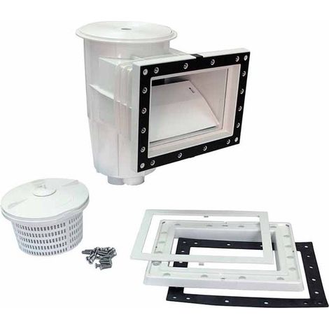 Astralpool – Skimmer de piscine 15 litres – Bouche standard pour piscines liner et préfabriquées – Couvercle circulaire – Débit recommandé 5 m³/h