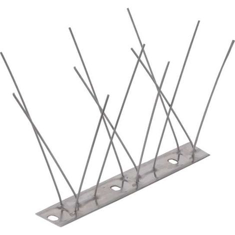Anti Piccione Peak - Acciaio inox - 1mx2,5cmx11cm - 06072 (1/9)