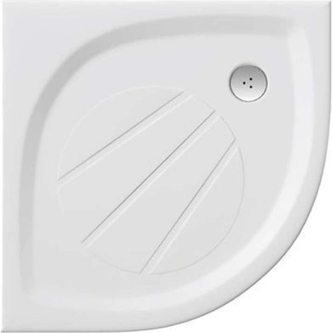 Ravak Galaxy Pro - Duschwanne Elipso Pro-100, 100x100 cm, weiß XA23AA01010 (1/3)