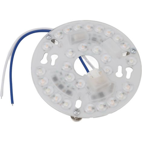 Panneau de remplacement magnétique pour ventilateur de plafond 4,5 pouces, 3 couleurs, module LED encastré 15 W 3CCT