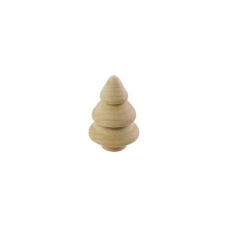 2 Stück Weihnachtsbäume aus Holz