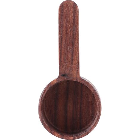 Cuillère doseuse en bois multifonction pour café et cuisine, ustensile de mesure compact à manche court (1/5)