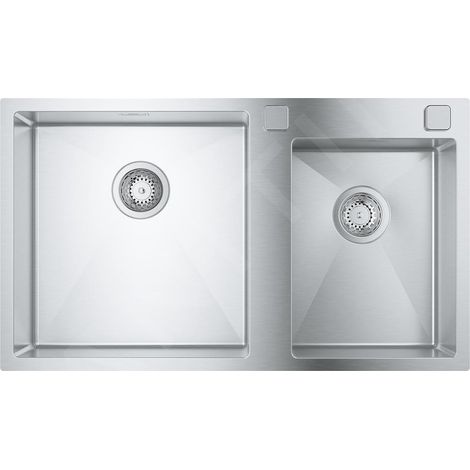 Grohe - Evier K700, 86x50 cm, inox brossé 31855SD0