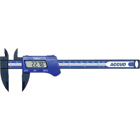 Accud 1599559 Pied à coulisse numérique 150 mm (1/3)