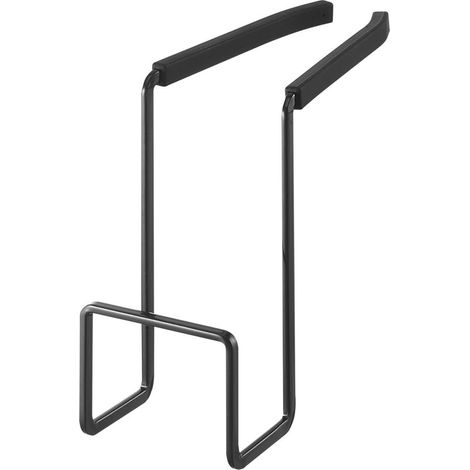 Porte-éponge suspendu pour pièce, support de rangement de cuisine, support d'évier, taille unique, noir (1/5)